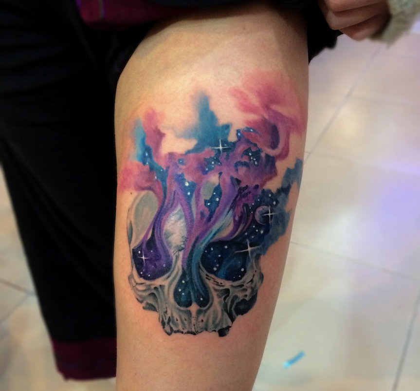 calavera en acuarelas by koray karagozler tatuajes para calavera en acuarelas by koray karagozler tatuajes para