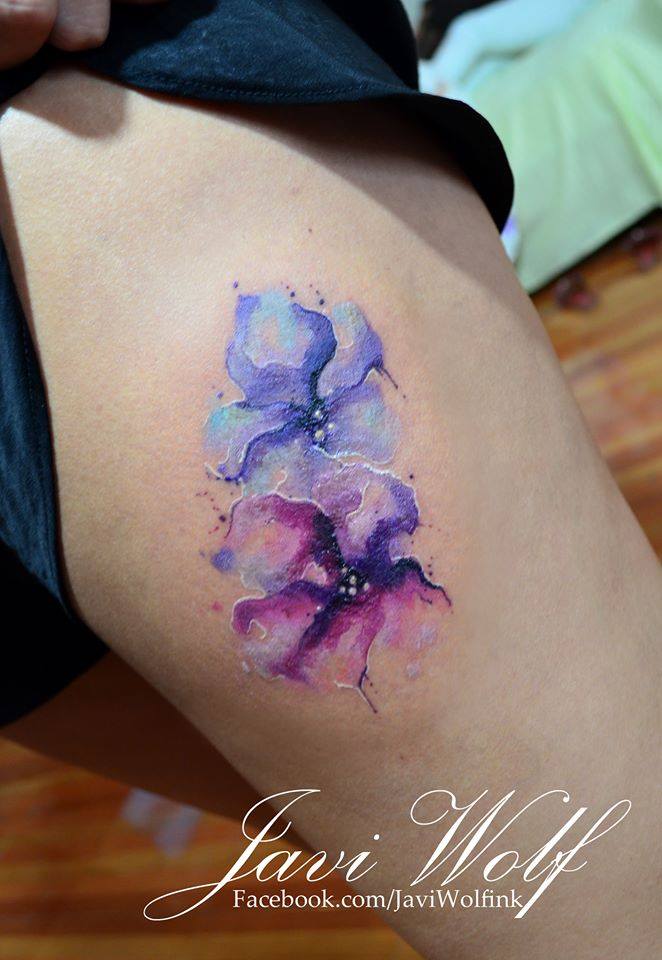 Flores en Acuarelas by Javi Wolf