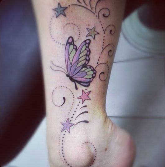 mariposa estrellas y firuletes tatuajes para mariposa estrellas y firuletes tatuajes para