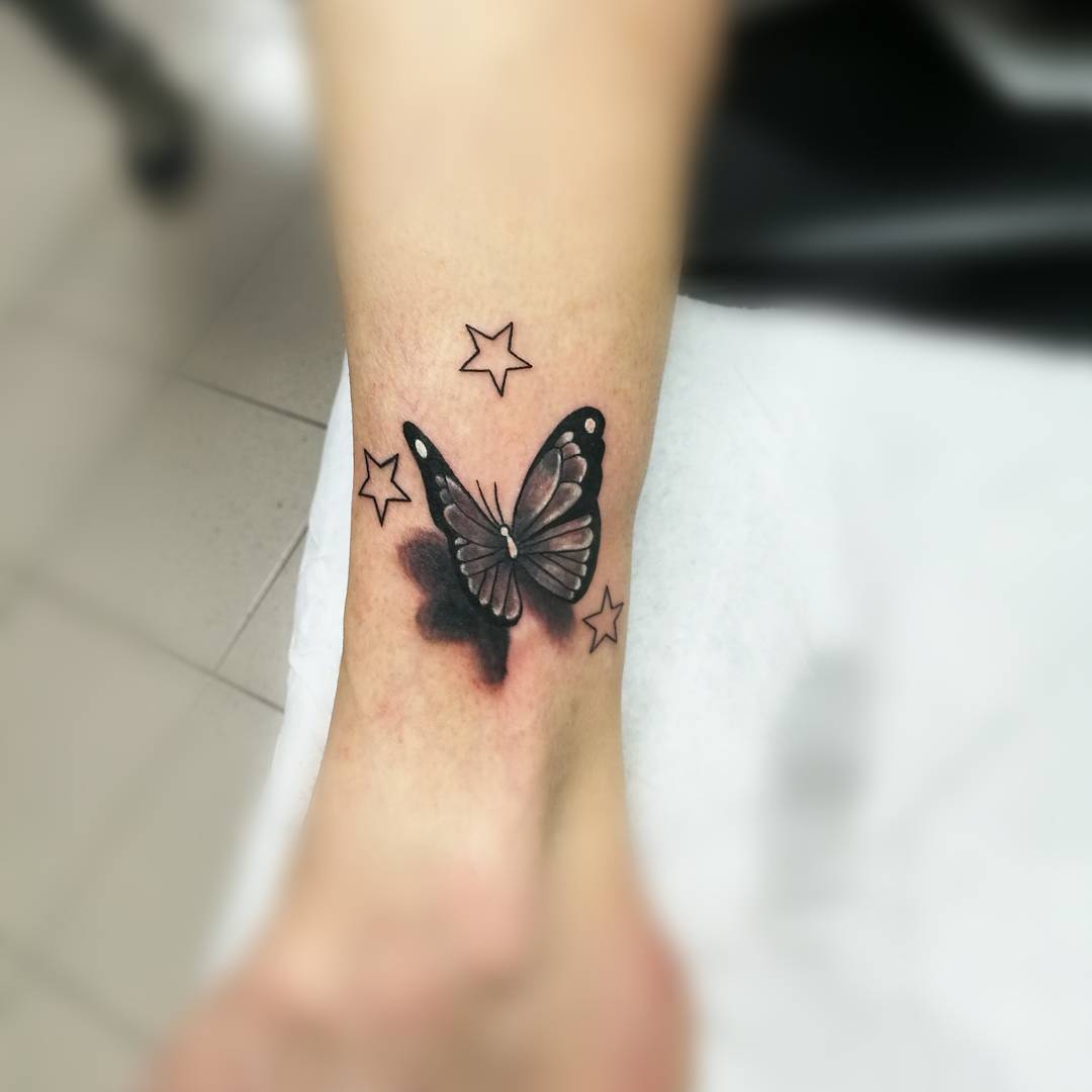 mariposa y estrellas tatuajes para mariposa y estrellas tatuajes para
