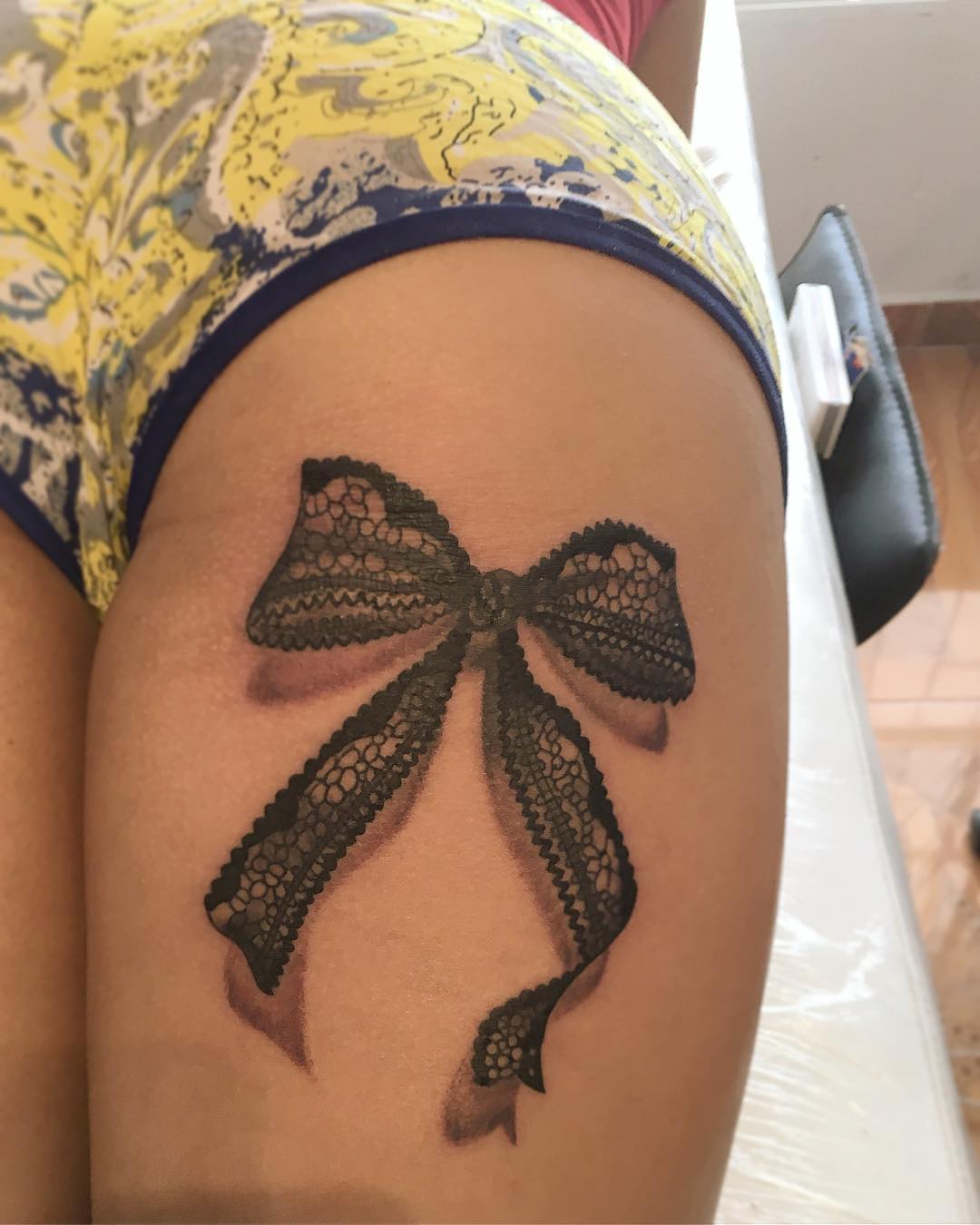Tatuajes De Ligueros En La Pierna