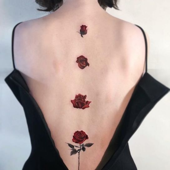 Tatuajes De Rosas Rojas Tumblr