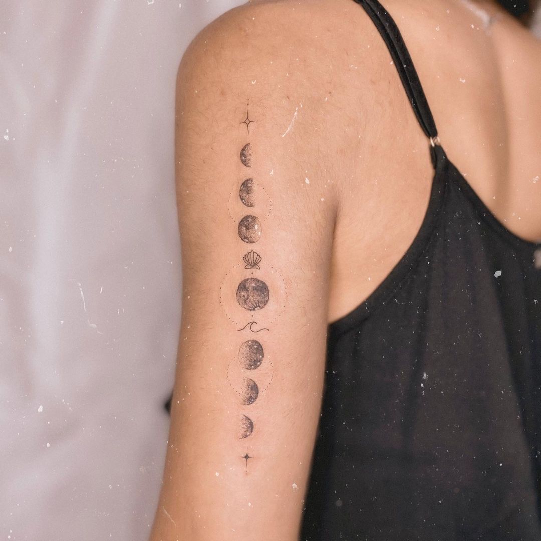 Ciclo Lunar Por July Tattooer Tatuajes Para Mujeres